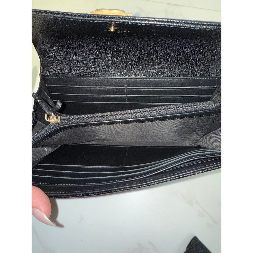 Chanel Boy Wallet in Black Quilted Leather - Picture 2 of 7